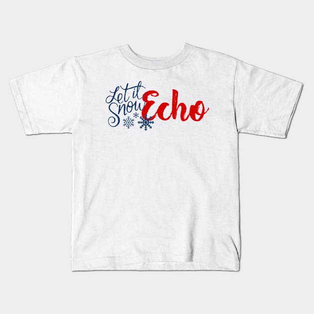 Echo in Snow Kids T-Shirt by ArtDesignDE